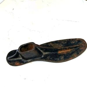 Vintage Shoe Mold/stretcher 1900s. Has #4 on side & is size of water bottle